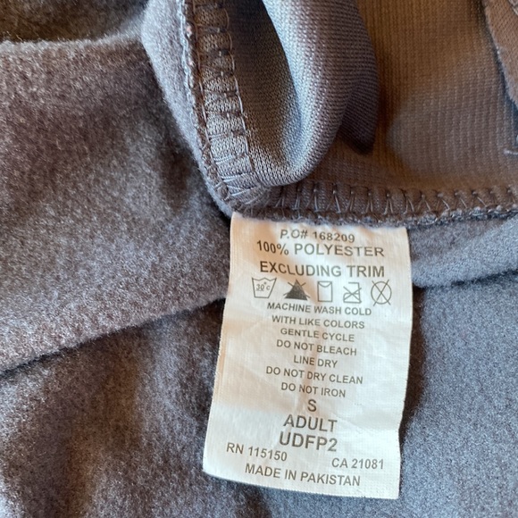 Rawlings 138 Preakness Racing Horse Logo Dugout Gray Fleece Men's Pullover Small - Picture 8 of 9